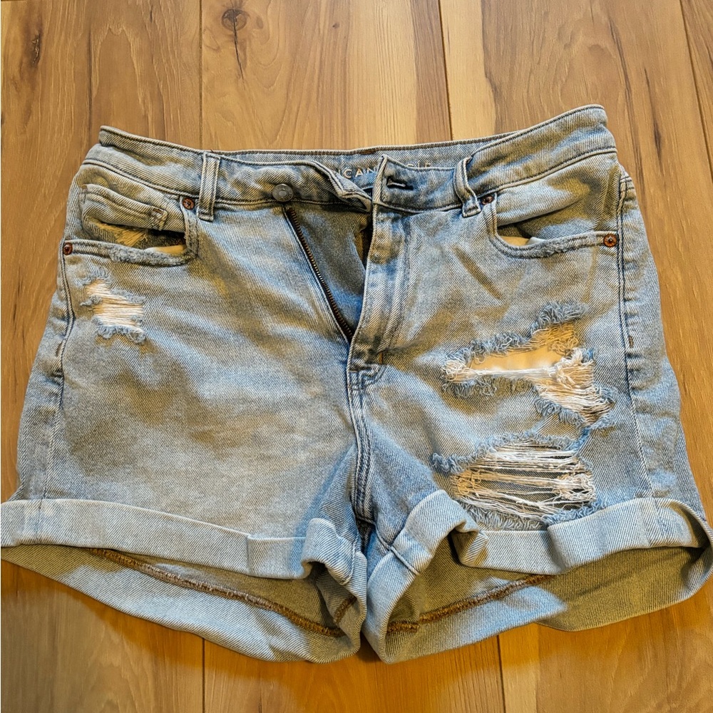 Women American Eagle Jean Shorts 10